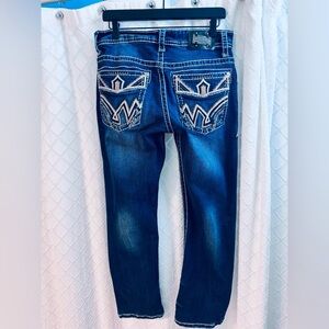 Western Blue Women's Slim Fit Blue Jeans
